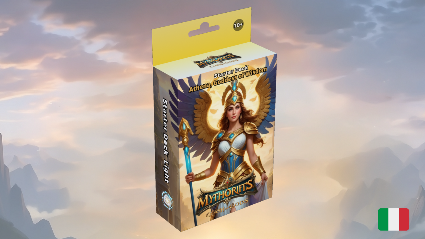 Mazzo Introduttivo Atena, Dea della Saggezza. Mythorifts Clash of Gods