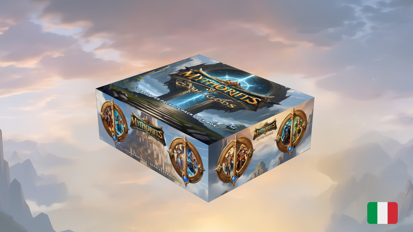 Display Booster da 24 Buste Mythorifts Clash of Gods